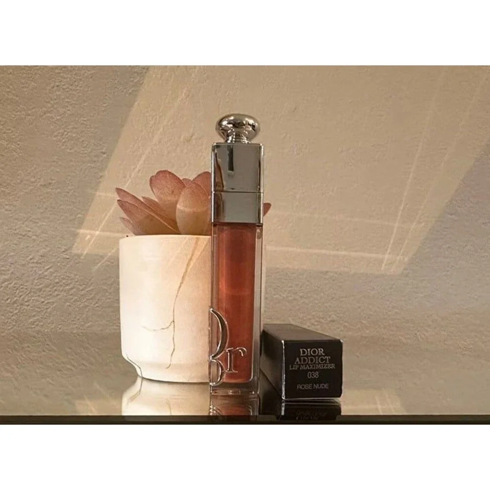 Dior Addict Lip Maximizer in 038 Rose Nude Authentic Brand New in Box Full Size